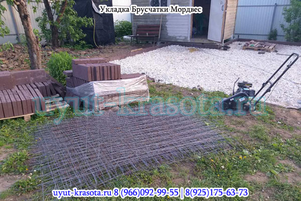 Примеры укладки тротуарной плитки Венёвский район Тульская область