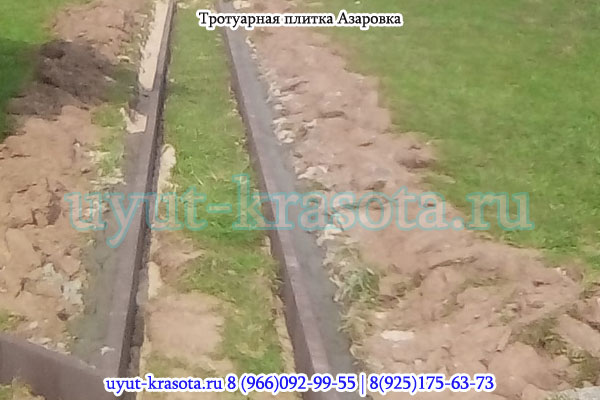Укладка тротуарной плитки брусчатка в Заокском районе Тульской области